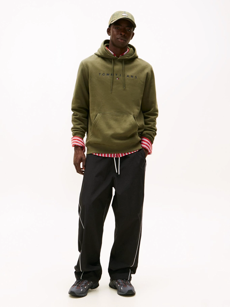 POLERON HOODIE CON LOGO BORDADO - 2