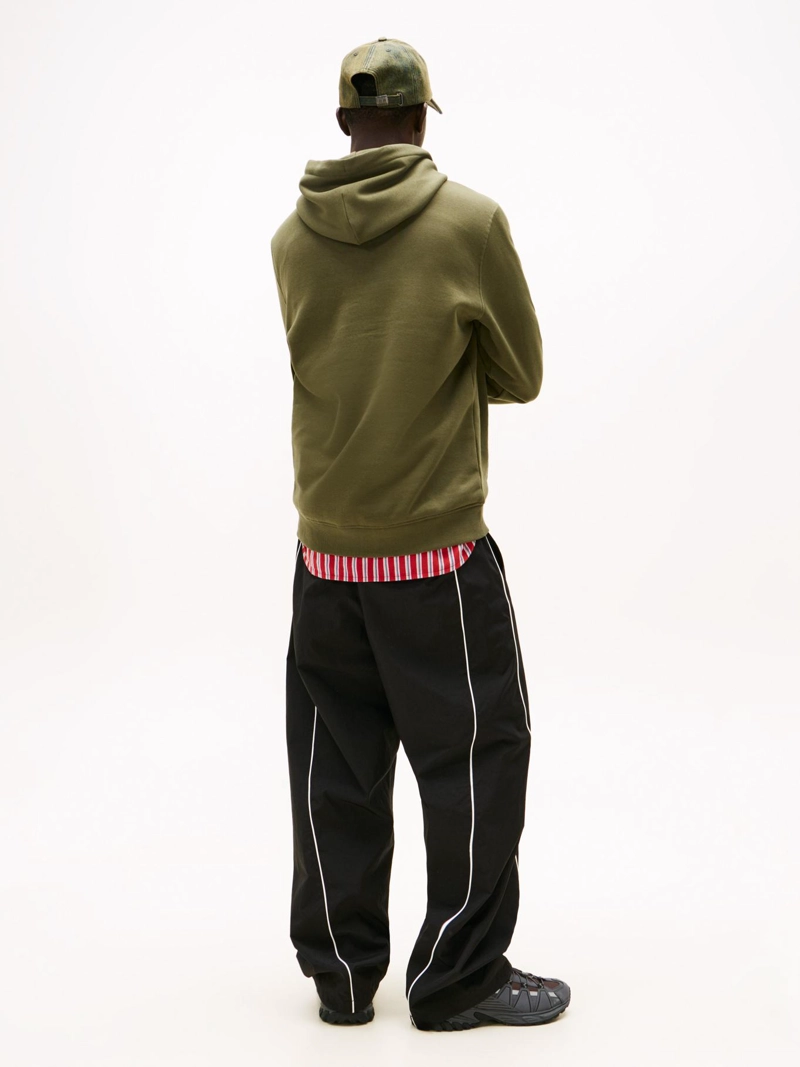POLERON HOODIE CON LOGO BORDADO - 3