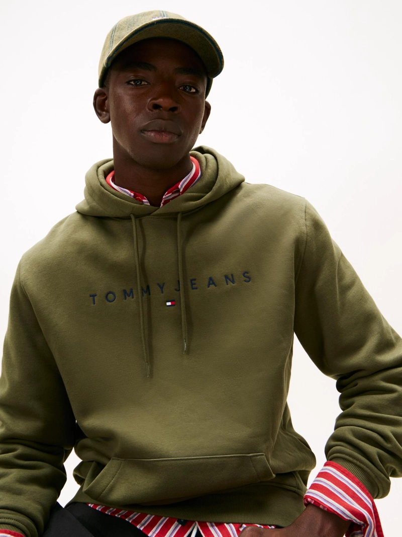 POLERON HOODIE CON LOGO BORDADO - 4