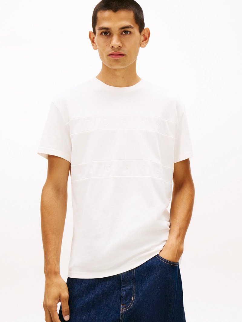 POLERA CON LOGO TONAL REGULAR FIT - 1