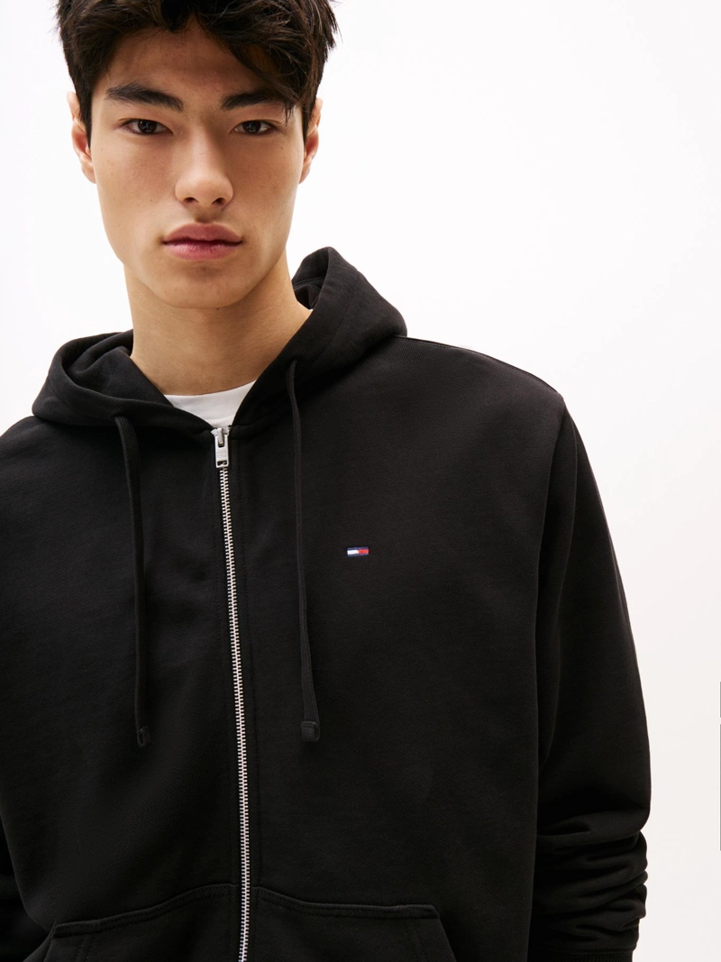 POLERON HOODIE RELAXED FIT CON CIERRE - 4