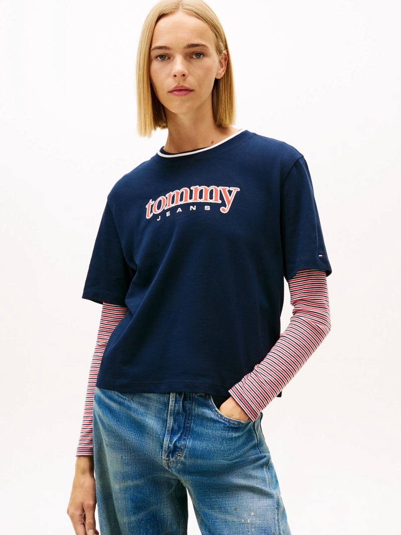 POLERA RELAXED CON LOGO - 1