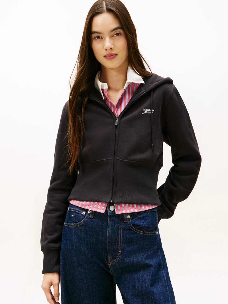 POLERON HOODIE CON LOGO SCRIPT - 1