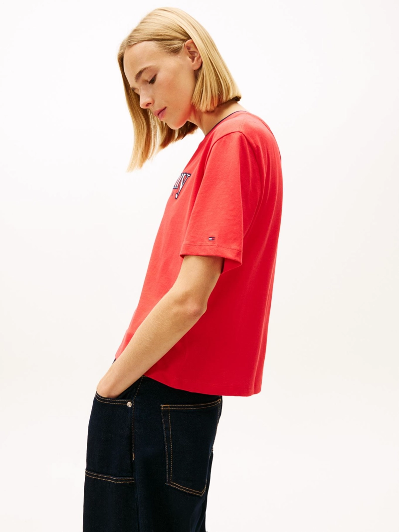 POLERA RELAXED CON LOGO - 4