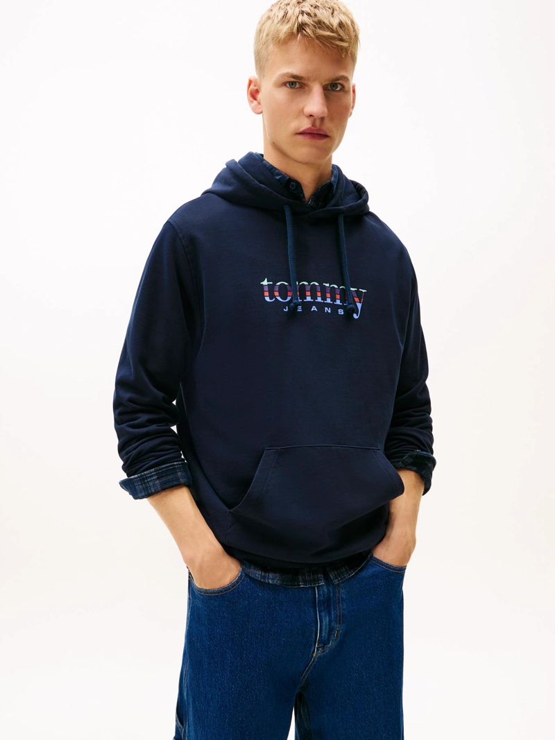 POLERON HOODIE CON LOGO - 1