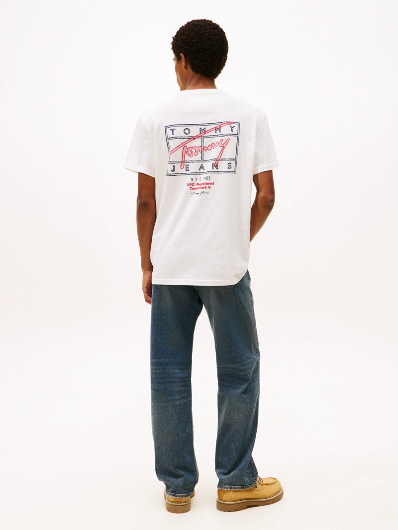 POLERA CON LOGO EFECTO ESPRAY REGULAR FIT - 3