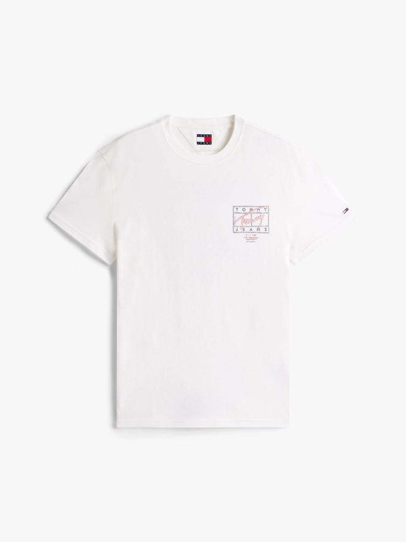 POLERA CON LOGO EFECTO ESPRAY REGULAR FIT - 5