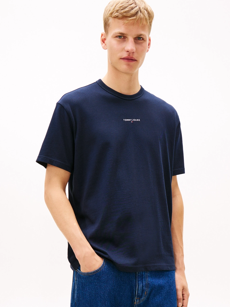 POLERA CON LOGO BORDADO RELAXED FIT - 1