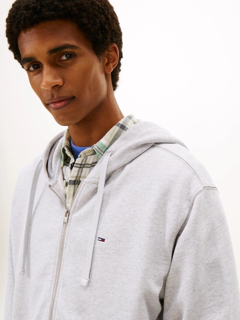 POLERON HOODIE RELAXED FIT CON CIERRE - 4