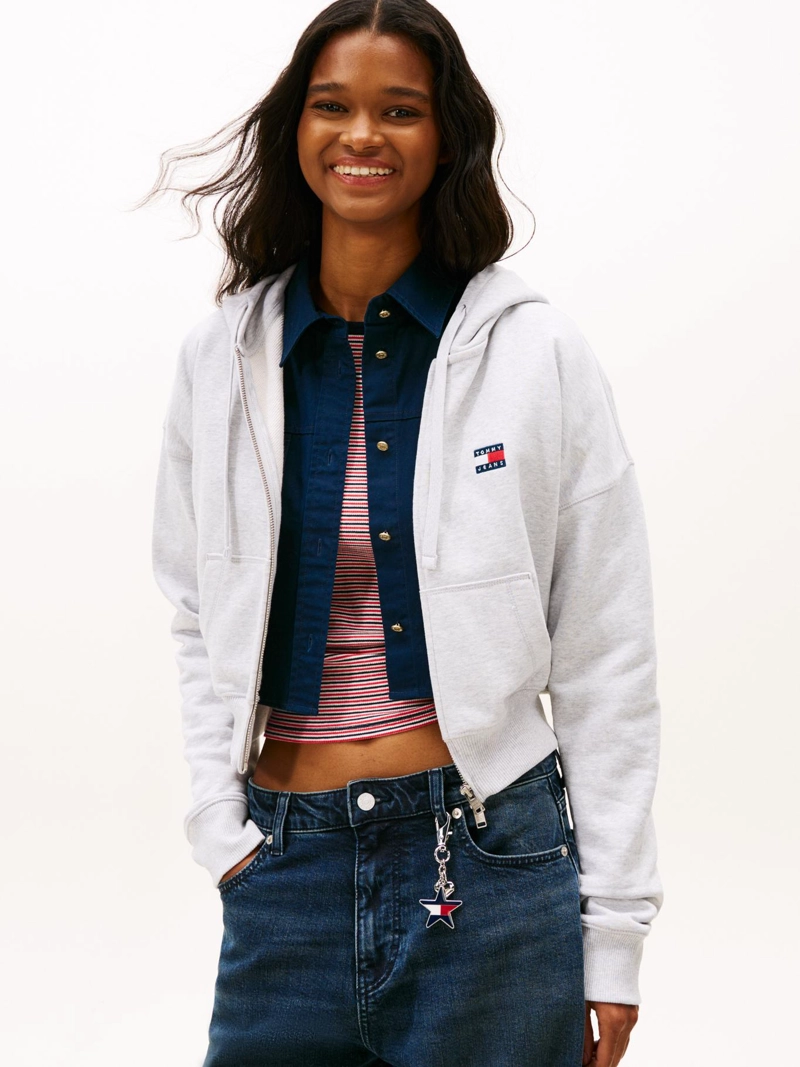 POLERON HOODIE CON CIERRE - 1