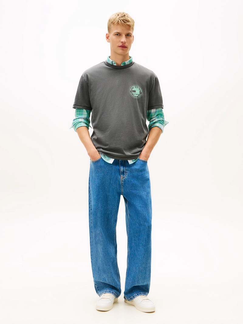 POLERA CON LOGO RELAXED FIT - 2
