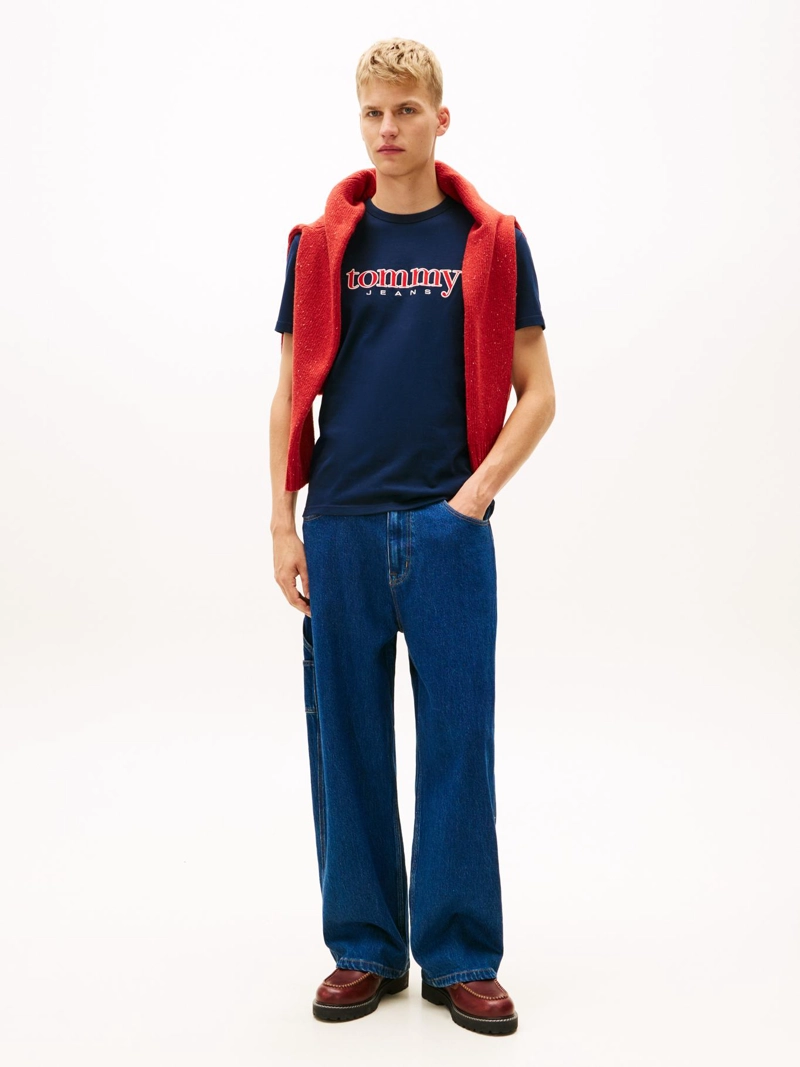 POLERA CON APLICACION DEL LOGO REGULAR FIT - 2
