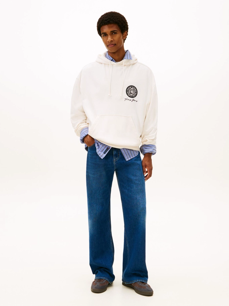 POLERON HOODIE CON LOGO GRAFICO - 2
