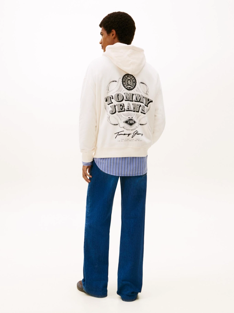 POLERON HOODIE CON LOGO GRAFICO - 3