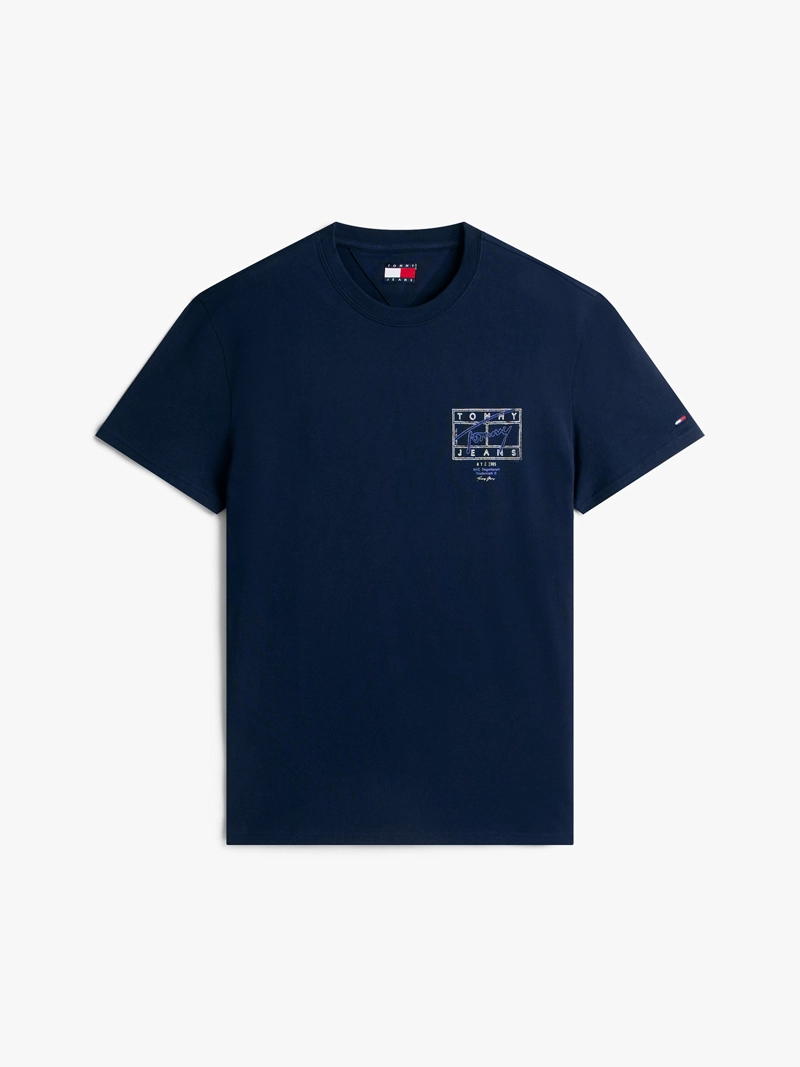 POLERA CON LOGO EFECTO ESPRAY REGULAR FIT - 5