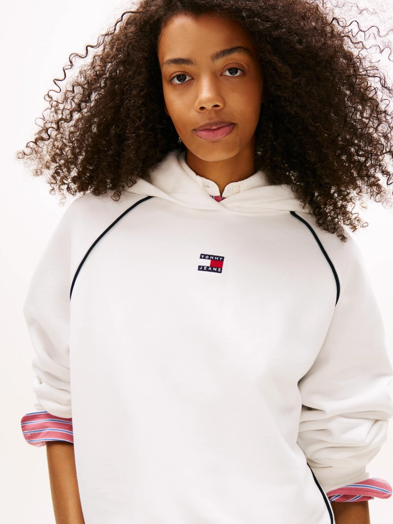 POLERON HOODIE CON PARCHE Y LOGO - 4
