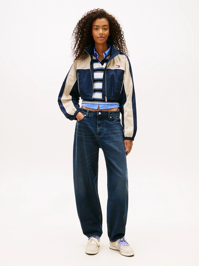 CHAQUETA COLORBLOCK CON LOGO - 2