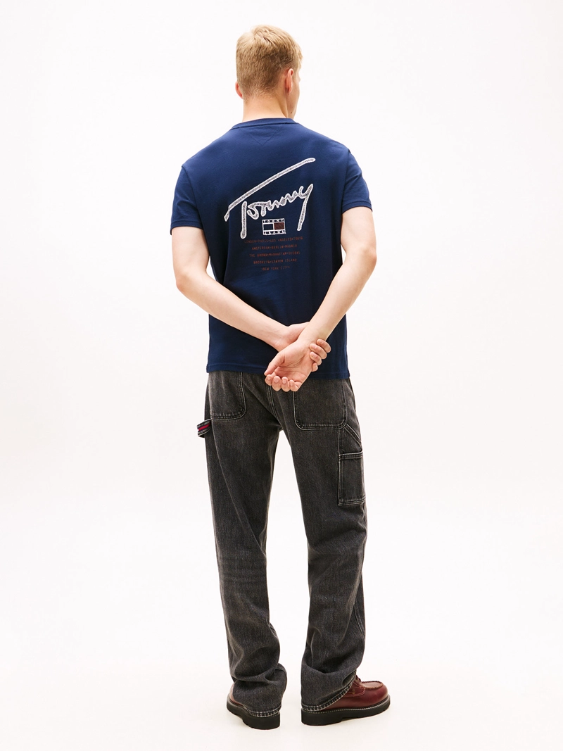 POLERA CON LOGO SIGNATURE REGULAR FIT - 3