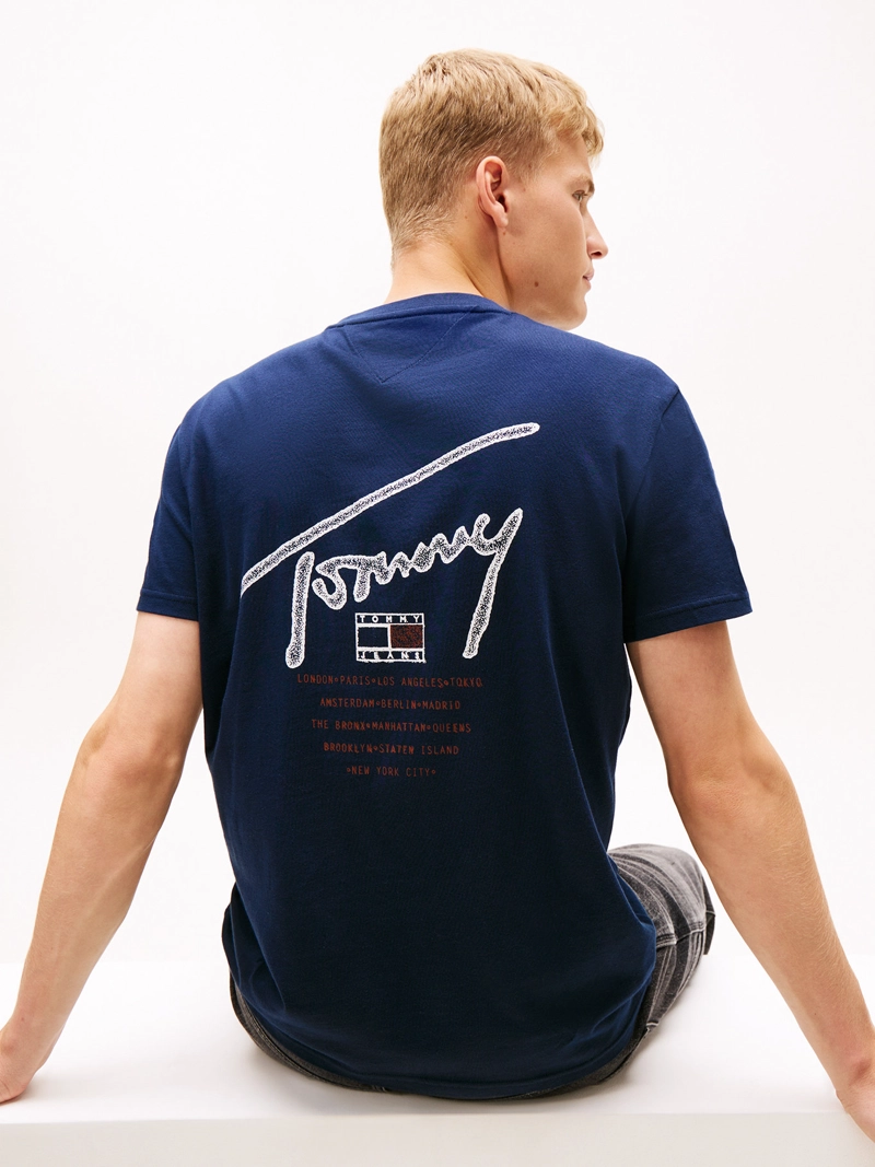 POLERA CON LOGO SIGNATURE REGULAR FIT - 4