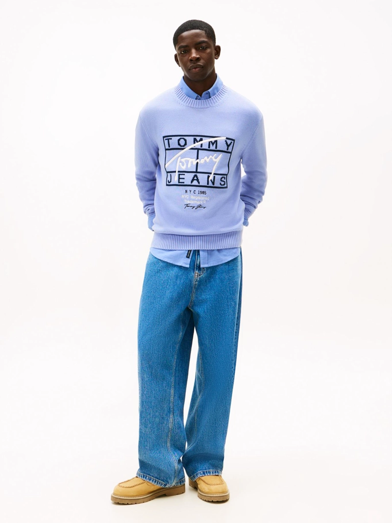SWEATER CON LOGO SIGNATURE REGULAR FIT - 2