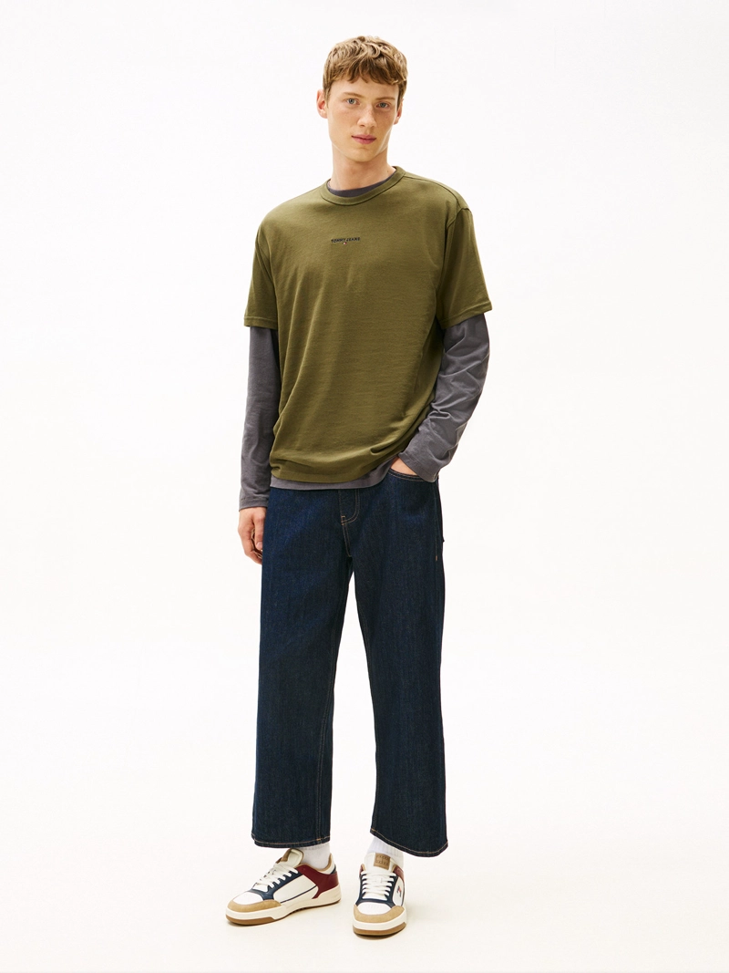 POLERA CON LOGO BORDADO RELAXED FIT - 2