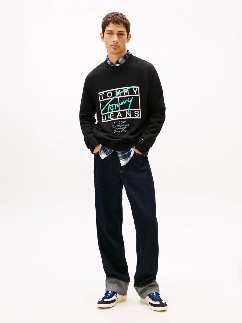 SWEATER CON LOGO SIGNATURE REGULAR FIT - 2