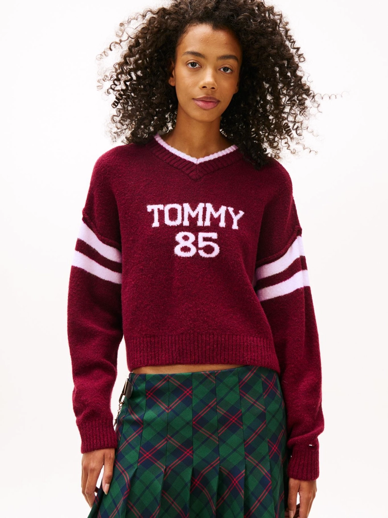 SWEATER LOGO VARSITY RELAXED FIT - 1