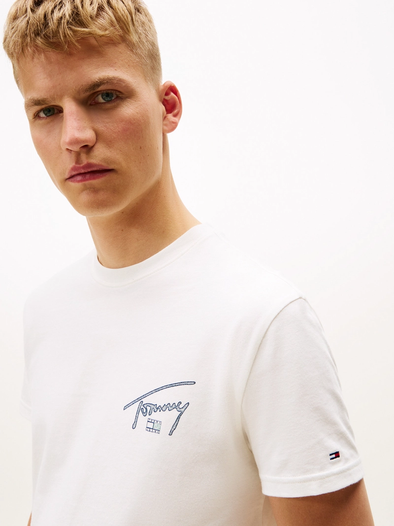 POLERA CON LOGO SIGNATURE REGULAR FIT - 4