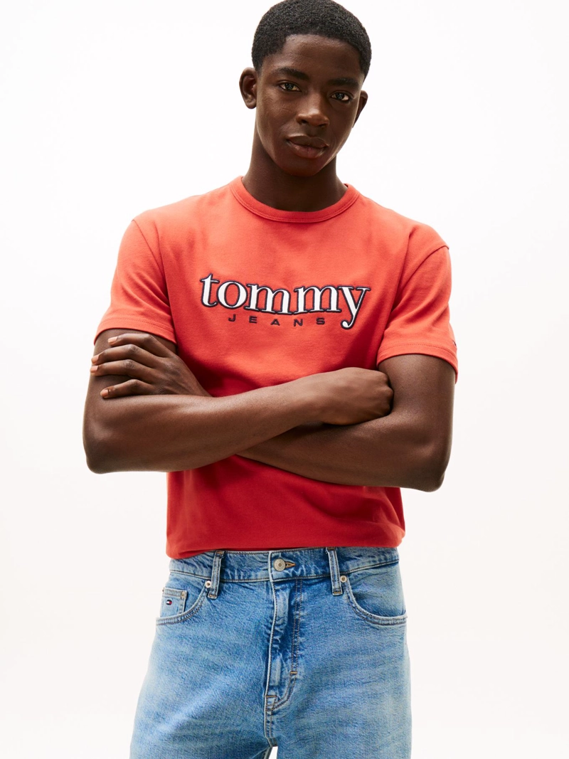 POLERA CON APLICACION DEL LOGO REGULAR FIT - 1