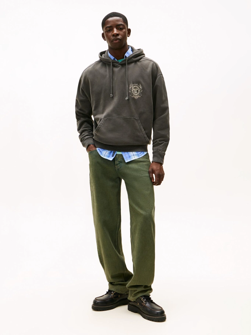 POLERON HOODIE CON LOGO GRAFICO - 2