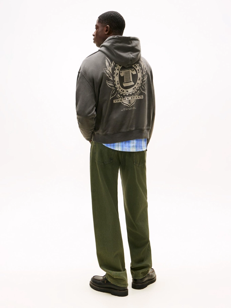 POLERON HOODIE CON LOGO GRAFICO - 3