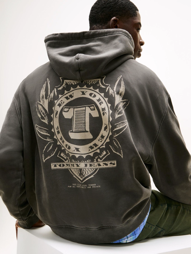 POLERON HOODIE CON LOGO GRAFICO - 4