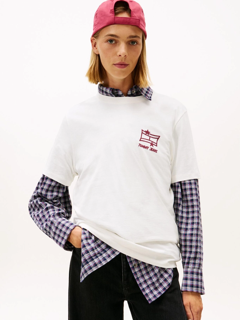 POLERA CON LOGO GRAFICO RELAXED FIT - 1
