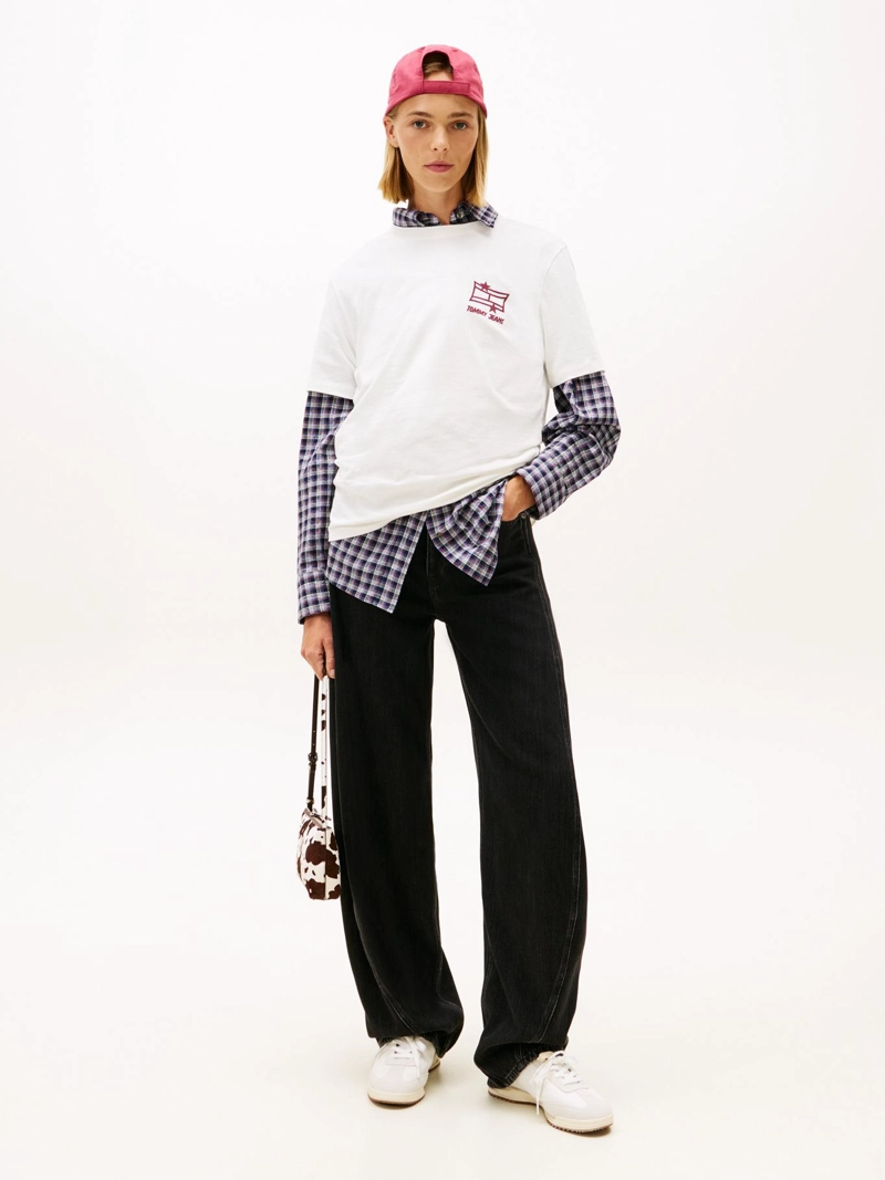 POLERA CON LOGO GRAFICO RELAXED FIT - 2