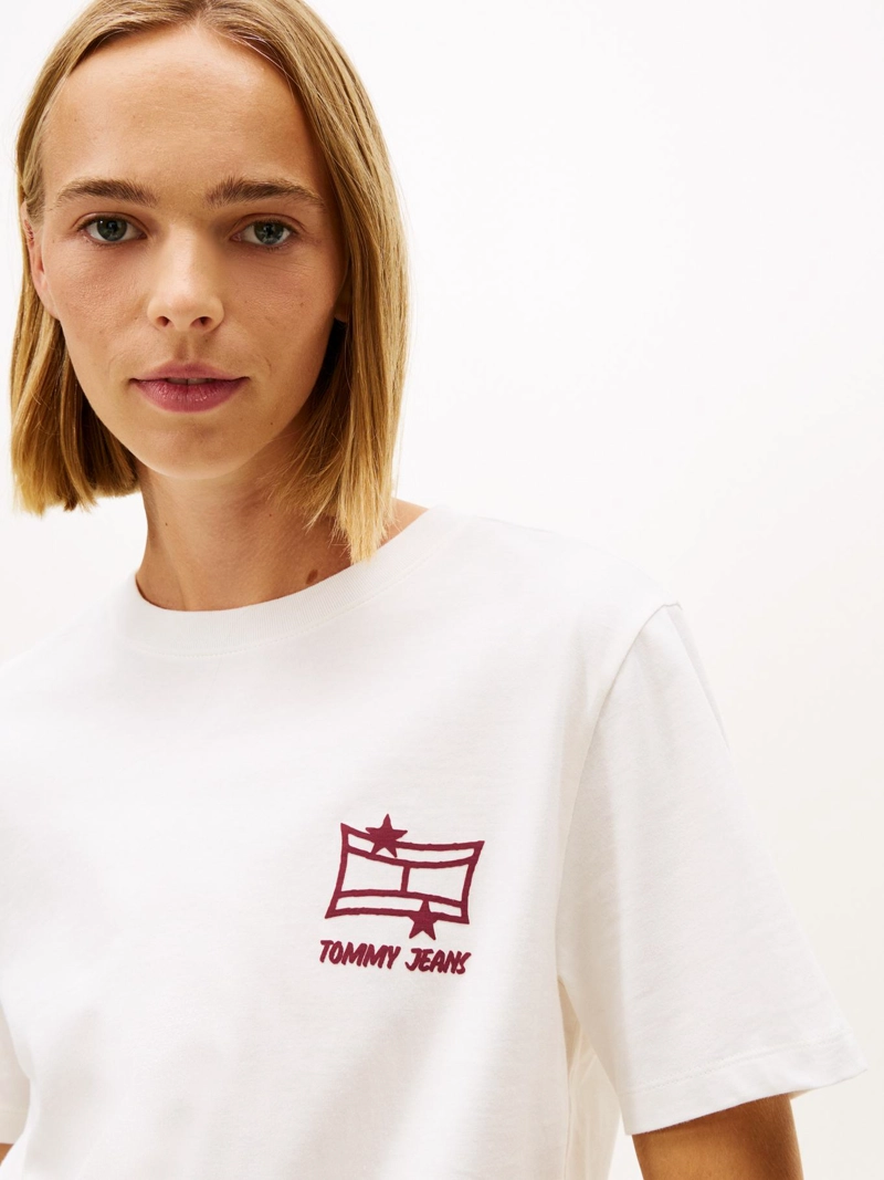 POLERA CON LOGO GRAFICO RELAXED FIT - 4
