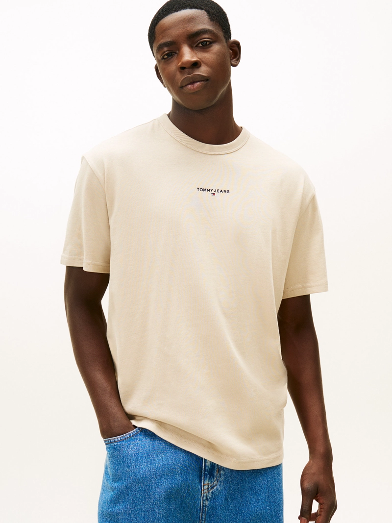 POLERA CON LOGO BORDADO RELAXED FIT - 1