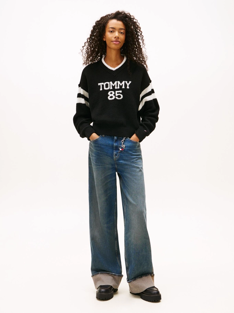 SWEATER LOGO VARSITY RELAXED FIT - 2