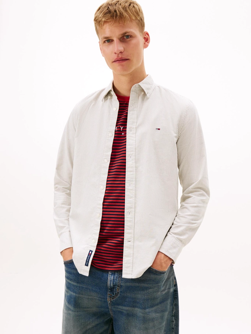 CAMISA DISEÑO DE RAYAS SLIM FIT - 1