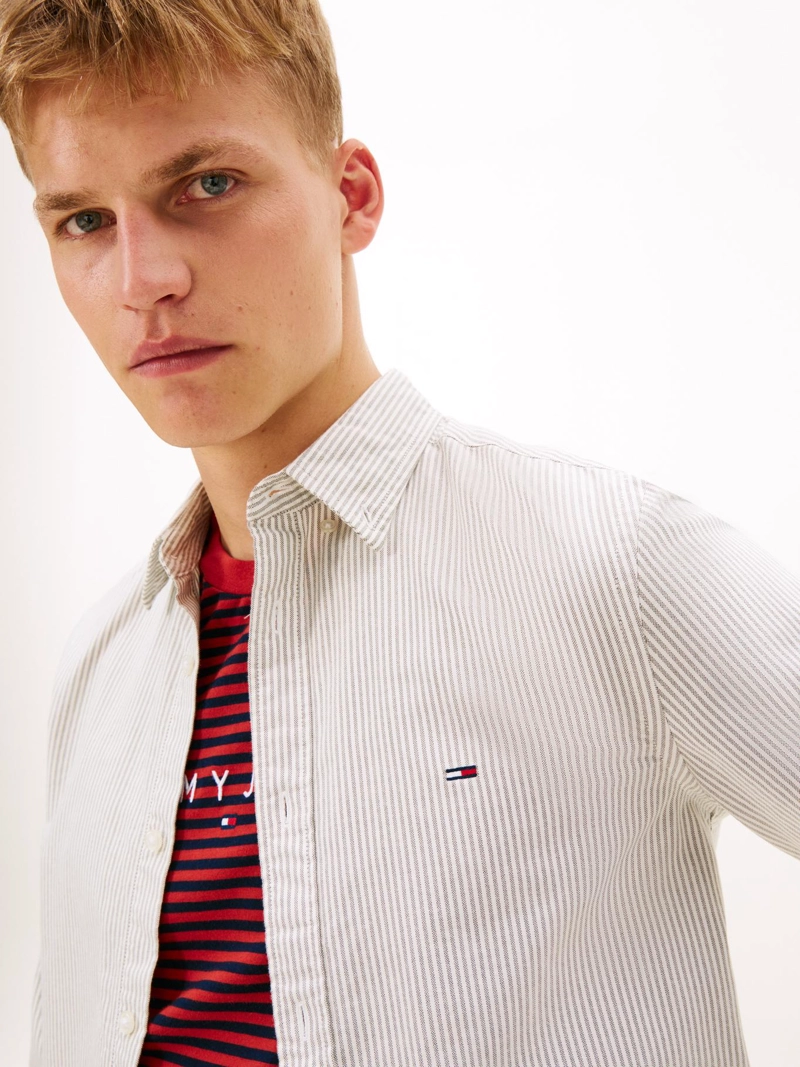 CAMISA DISEÑO DE RAYAS SLIM FIT - 4