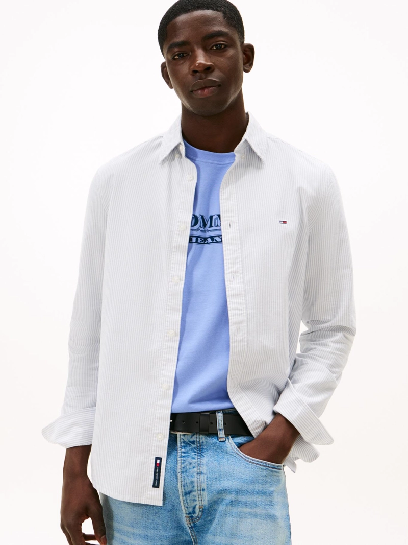 CAMISA DISEÑO DE RAYAS SLIM FIT - 1
