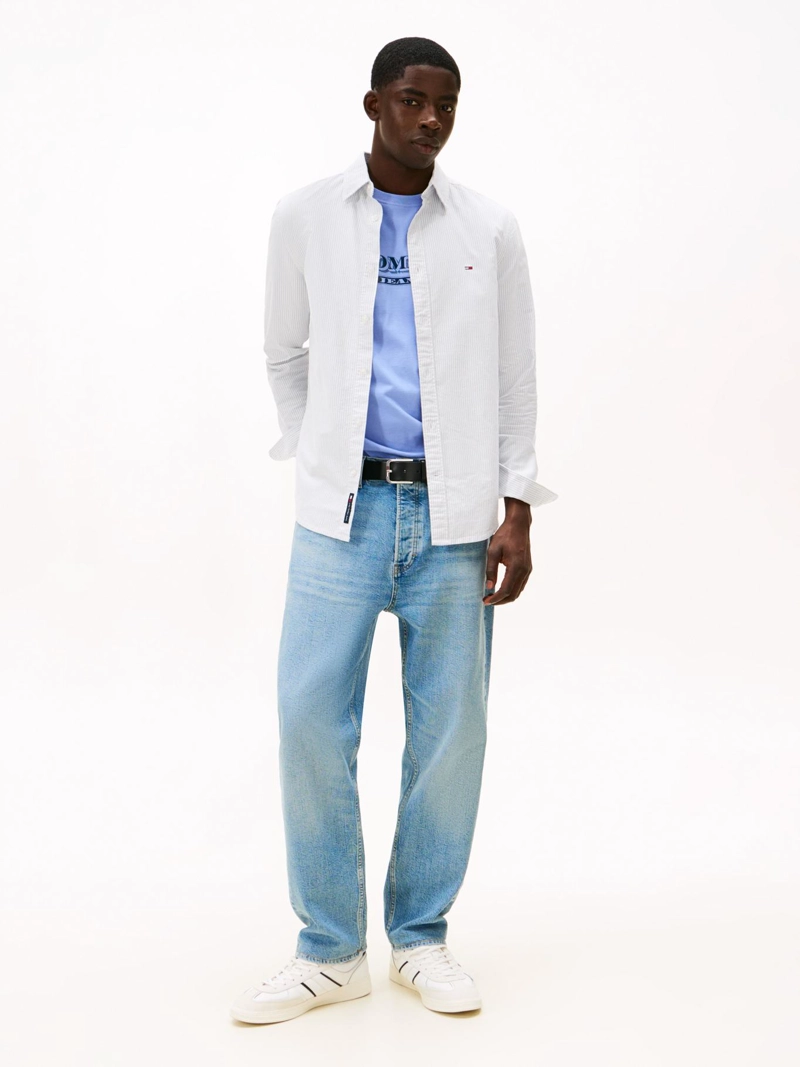 CAMISA DISEÑO DE RAYAS SLIM FIT - 2