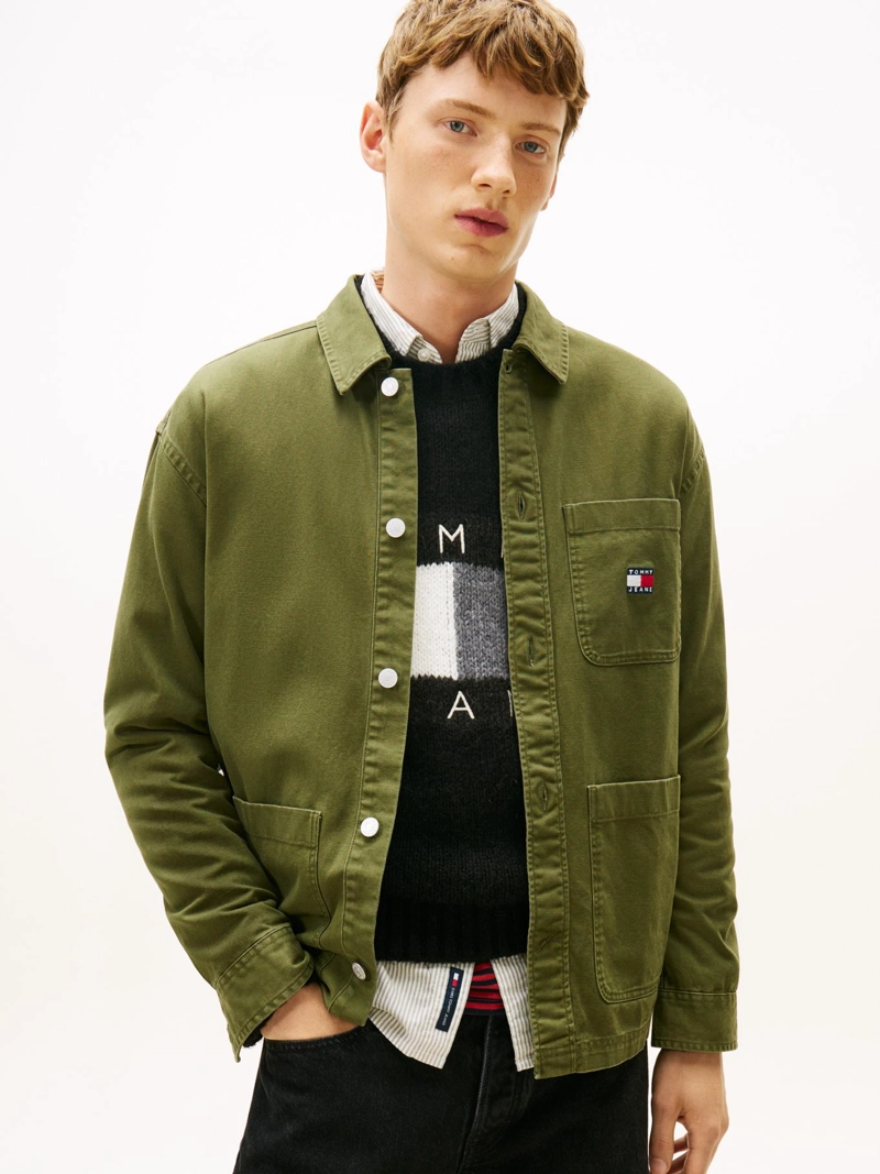 SOBRECAMISA OVERSIZE CON PARCHE - 1