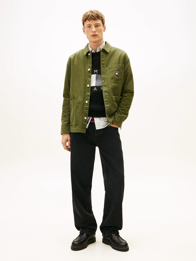 SOBRECAMISA OVERSIZE CON PARCHE - 2