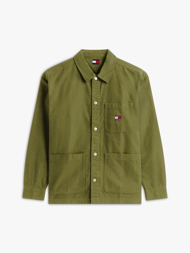 SOBRECAMISA OVERSIZE CON PARCHE - 5