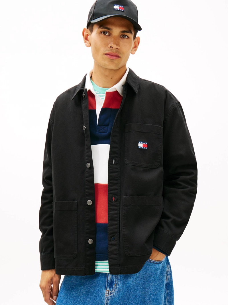 SOBRECAMISA OVERSIZE CON PARCHE - 1