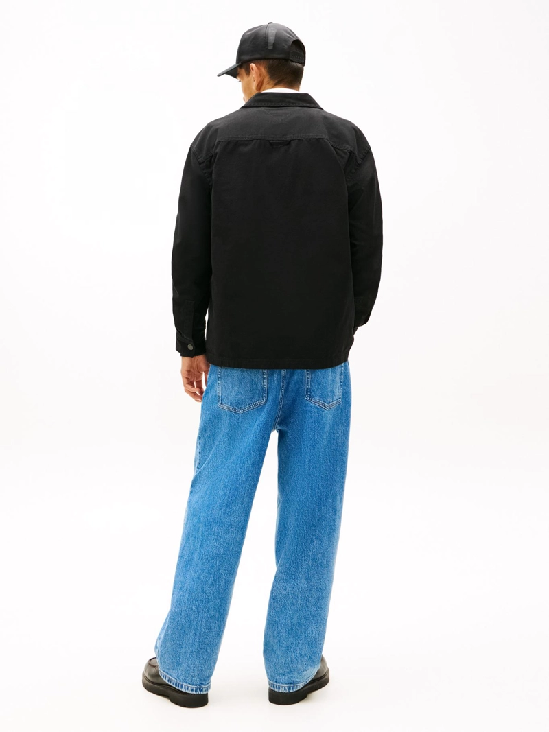 SOBRECAMISA OVERSIZE CON PARCHE - 3