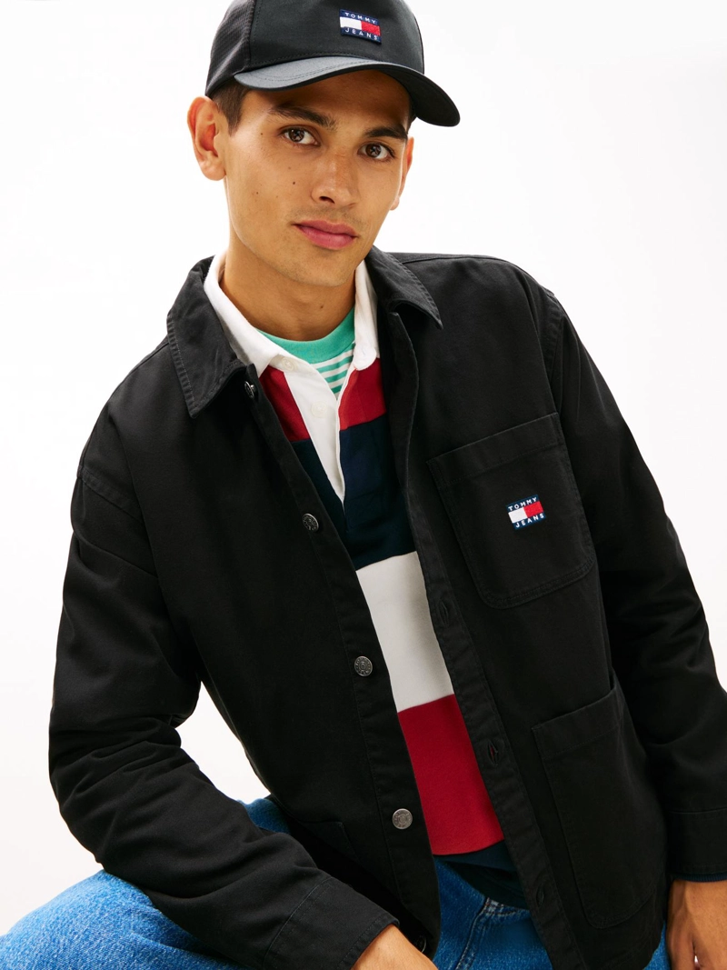 SOBRECAMISA OVERSIZE CON PARCHE - 4