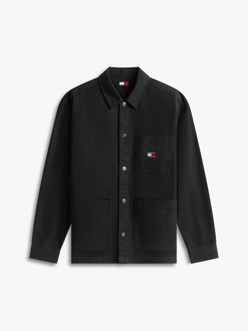 SOBRECAMISA OVERSIZE CON PARCHE - 5