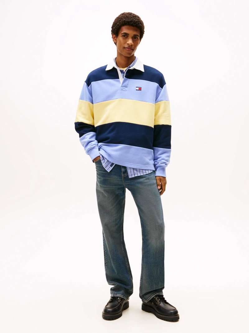 POLO RUGBY CON LOGO RELAXED FIT - 2