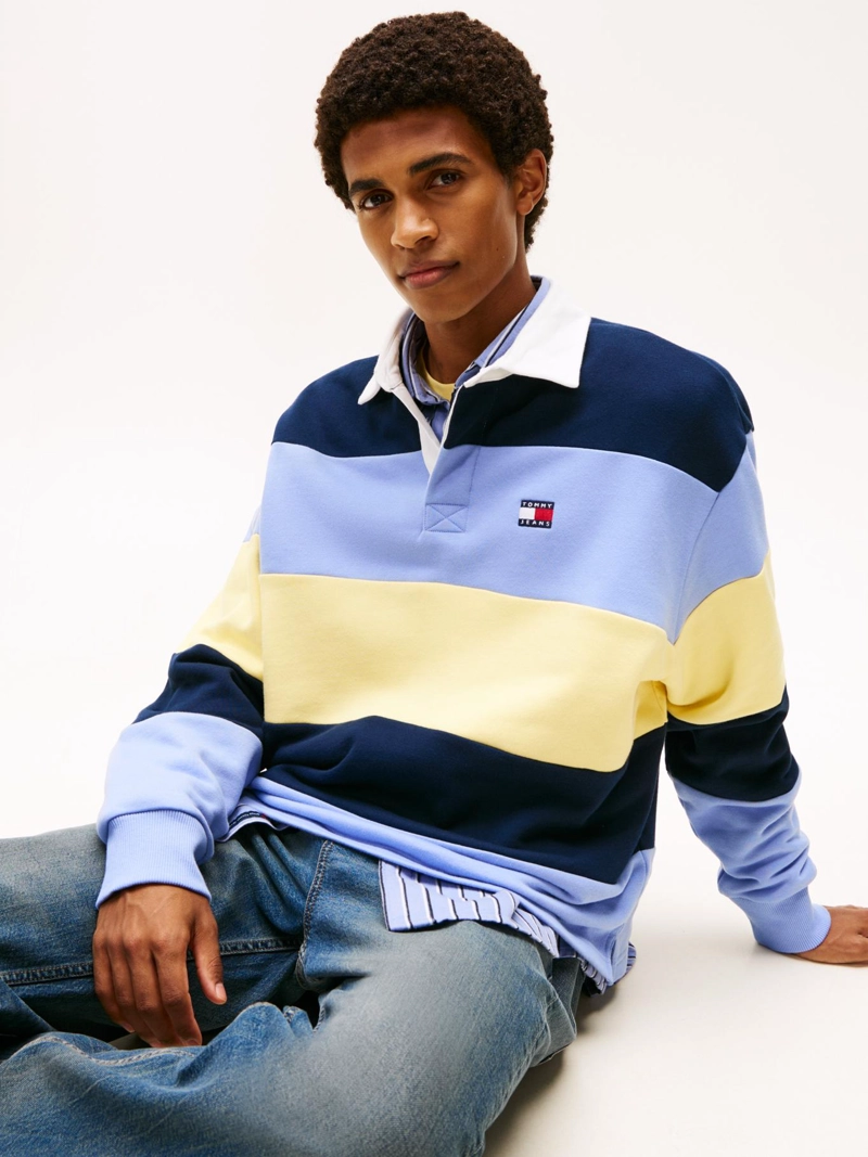 POLO RUGBY CON LOGO RELAXED FIT - 4